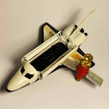 Corgi Toys #648 Space Shuttle Includes Satellite - Original Vintage (ref47)