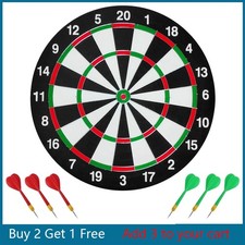 FULL SIZE 17" DARTBOARD SET 6