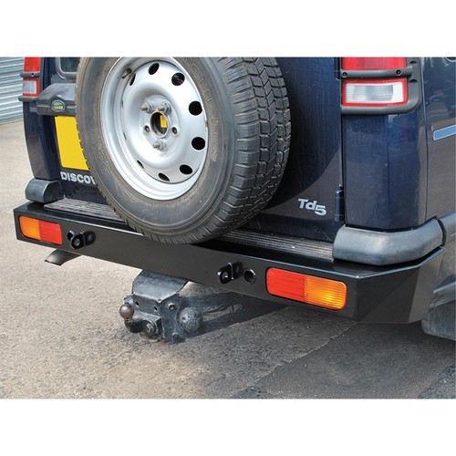 Heavy duty rear bumper - heavy, (black)