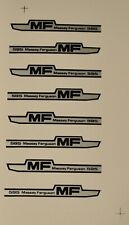 BRITAINS 1/32 REPRODUCTION MASSEY FERGUSON 595 TRACTOR DECAL SHEET X 4 , UNCUT