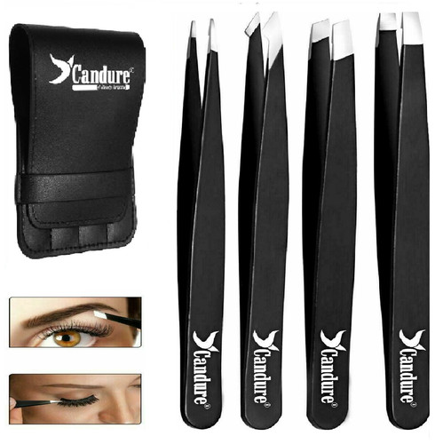 Tweezers professiona piece l - 4-piece,