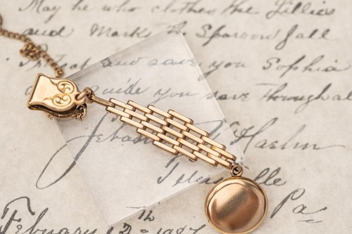 Antique gold filled - w&h,