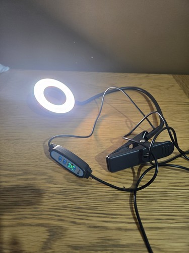 Magnifying glass with light - with,