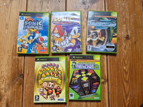 Original xbox game bundle - original, job
