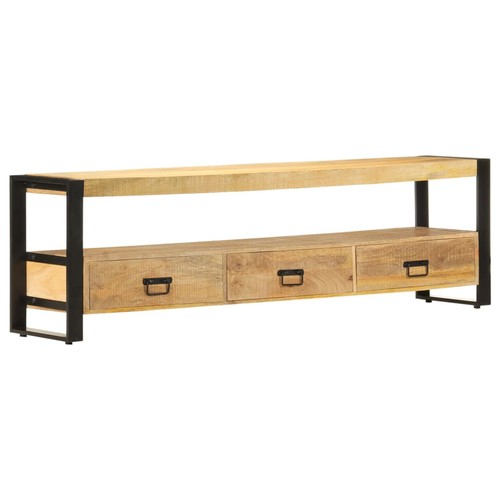 Solid acacia wood cabinet - wood,