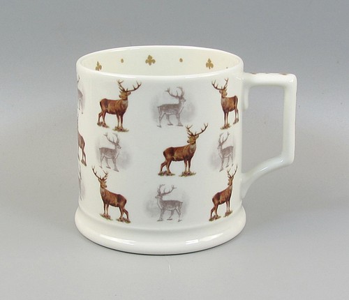 Spode glen lodge stag mug - spode,