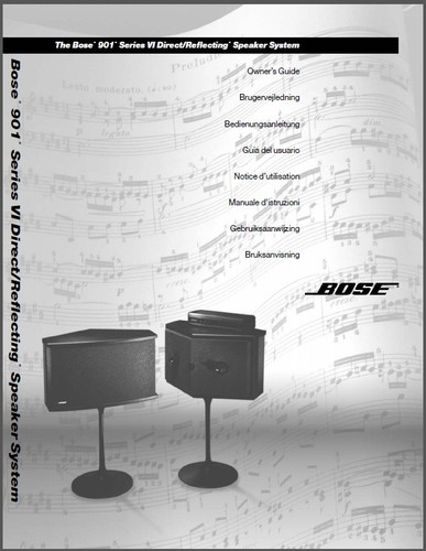 Bose wave 901 - 901, vi