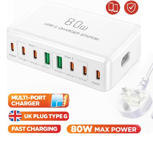 80w usb charging - charging, station