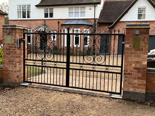 Elegant automated driveway - elegant,