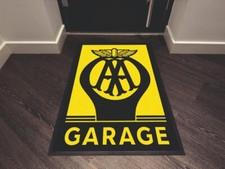 AA Garage Portrait Style Logo