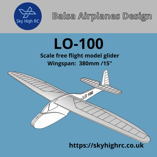 100 glider 15in scale - lo-100,