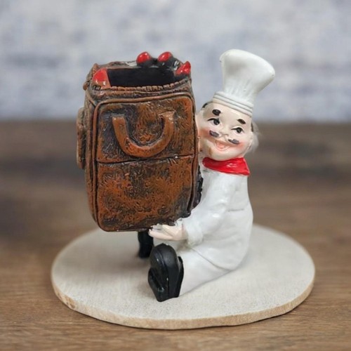 Chef figurine sculpture - figurine,