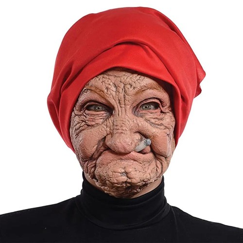 Funny smoking granny latex - smoking,