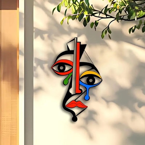 Picasso inspired metal - 1x, wall