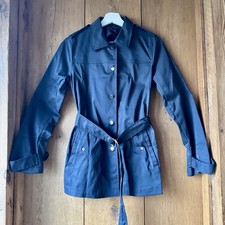 Zara Navy Trench Jacket S