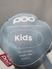 Pod Kids Sleeping Bag Camping Outdoor Pod Design Comfortable Spacious