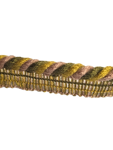 Flanged cord green old gold - cord, &