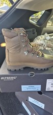 New Altberg Defender Boots Brown Size 7 Medium Male  New Army Cadets