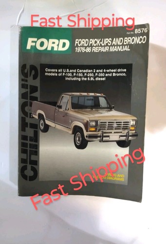 Chilton ford pick ups bronco - pick-ups,