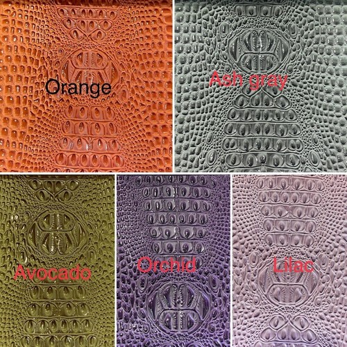Swamp crocodile embossed - swamp,