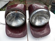 Lotus Elan +2S 1969 Original Pair Headlamp Pods