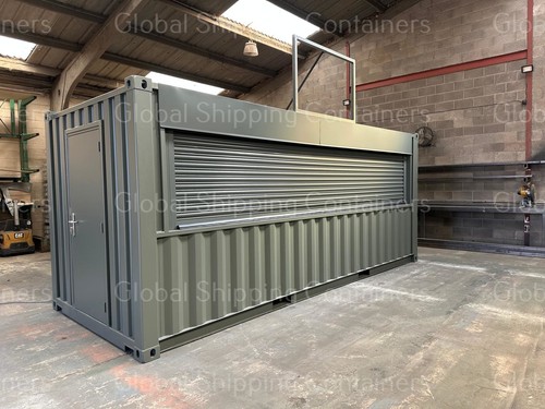 20ft food kiosk container - 20ft,