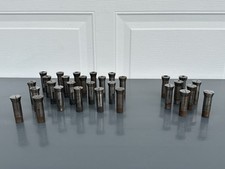 Lot of 30 W20 Type Schaublin and Other Collets