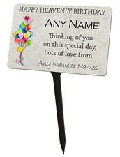 Personalised Memorial Plaque &