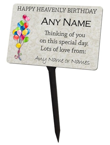 Personalised memorial plaque - plaque, &