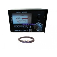 CB Radio Small and Handy SWR Meter with 1m Patch Lead