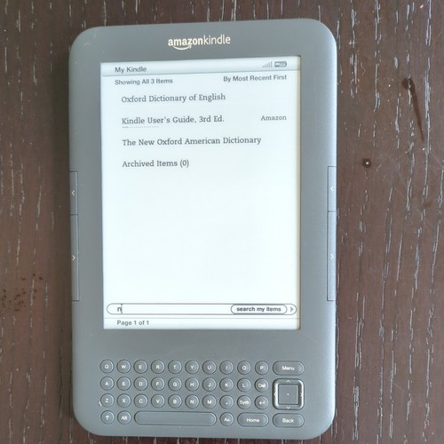 Amazon kindle keyboard - amazon,