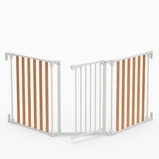 Extra Wide 3-Panel Wood Metal