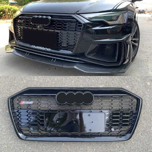 Rs6 style black honeycomb - style,