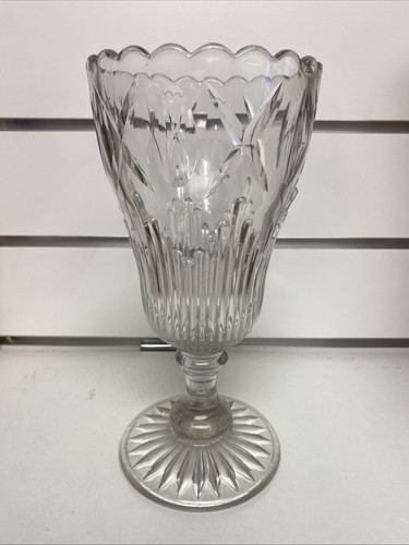 Vintage clear cut glass - clear,