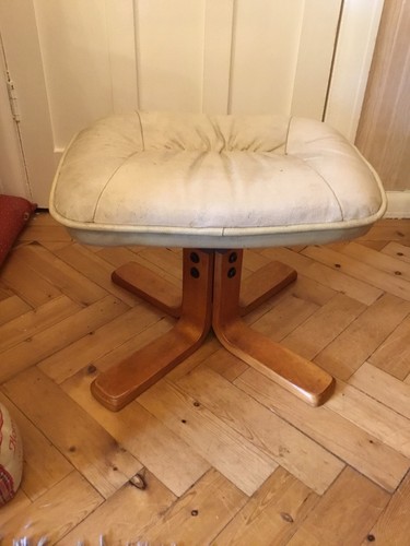 Retro scandi beige tan leather - retro,