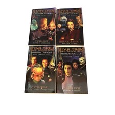 Star Trek Deep Space Nine Mission: Gamma Complete 4 Book Set Twilight Cathedral