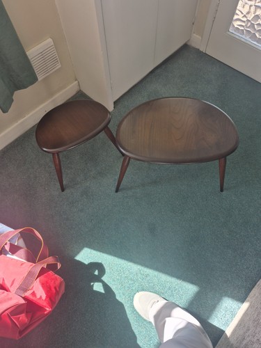 Ercol vintage nest blue - ,