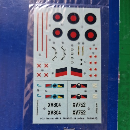 Fujimi raf harrier gr 3 - 1/72,