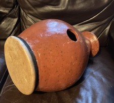 Clay Udu Drum With Goat Skin