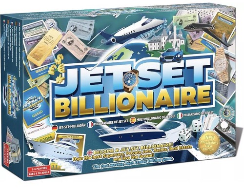 Jet set billionaire board - jet, game
