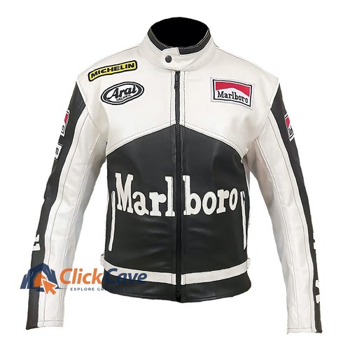 Marlboro racing leather jacket - racing,