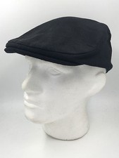 Black Flat Cap Golf Driving