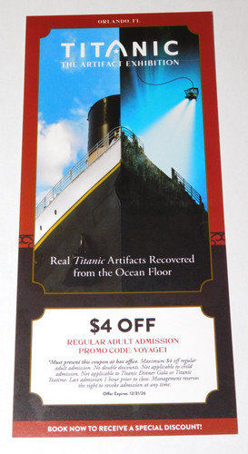 Titanic the artifact - titanic,