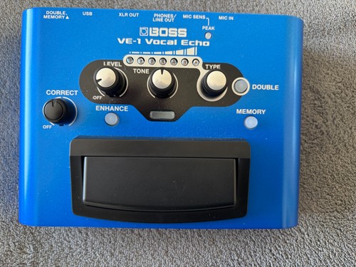Boss vocal echo pedal - ve-1,