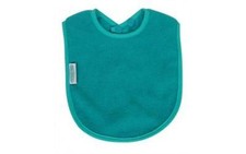 Silly Billyz Fleece Plain Neck Large Bib (Aqua)