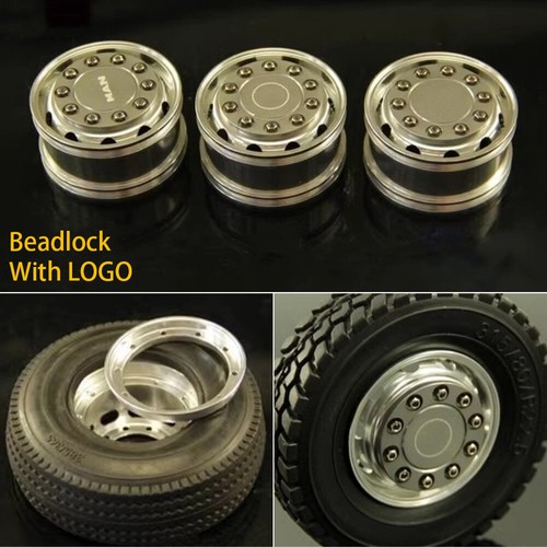 2pcs front beadlock - front, hub