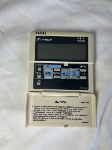 Daikin brc21a52 lcd heat pump - brc21a52,