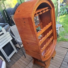 Made In Mexico Handcrafted Large Wooden 20 Bottle Winerack