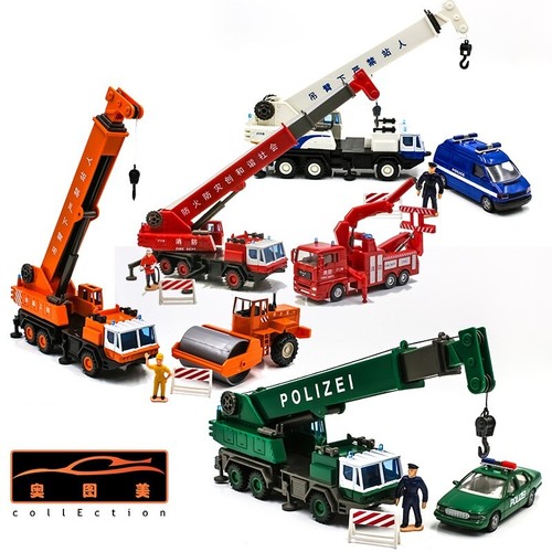 Crane truck construction - crane,