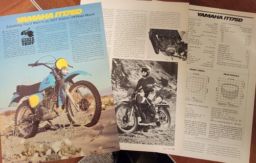 1977 yamaha it175d - 1977,
